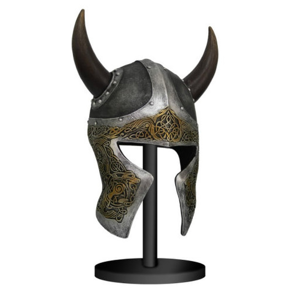Viking Helmet Sculpture Bust Norse Large Scale Statue Head